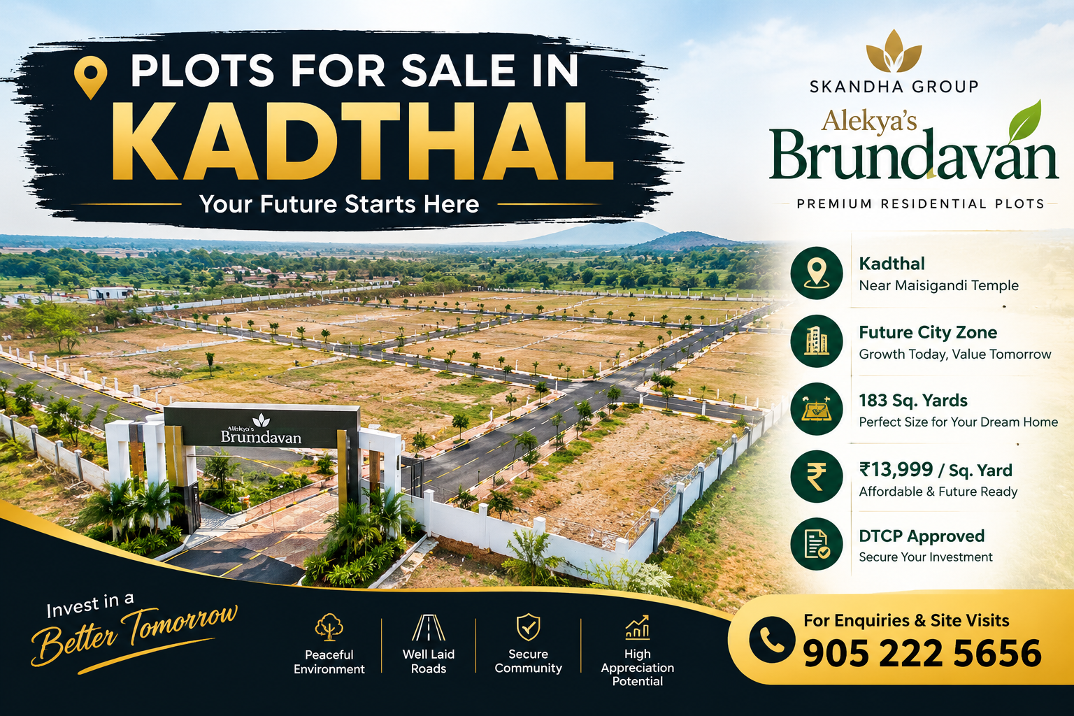 Plots for Sale in Kadthal: Complete Property & Investment Guide