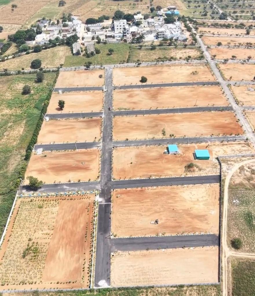 Skandha Group Alekya’s Brundavan plots in Kadthal near Maisigandi Temple